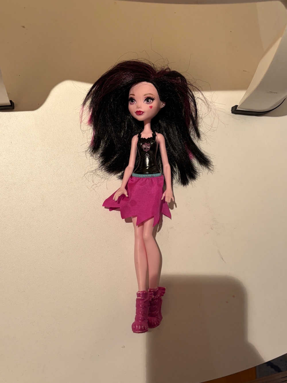 monster high draculaura g2 doll cheerleading